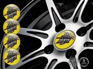 Hub Cap Sticker Style Turbo Burst Limited